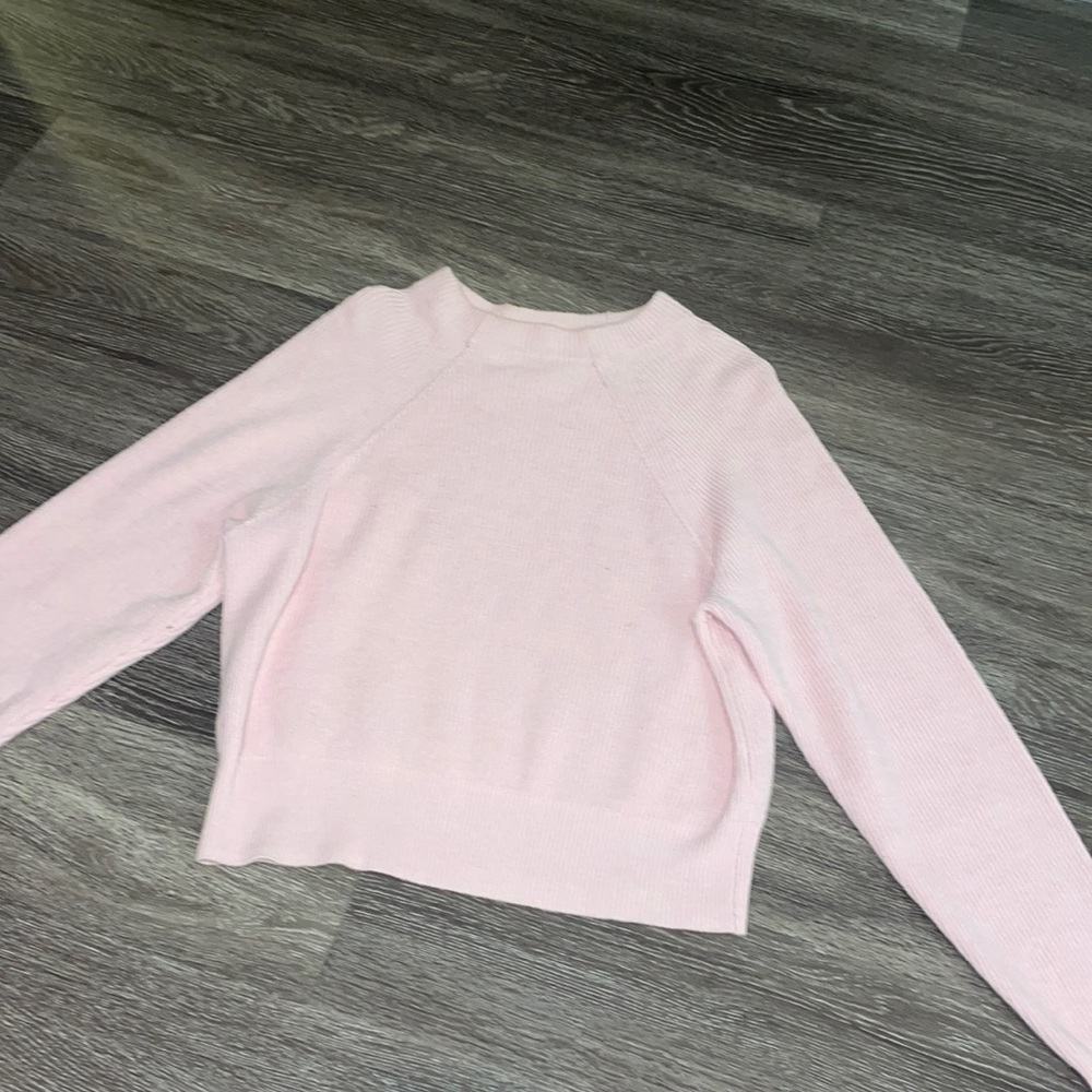 Free People Baby Pink Sweater